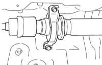  Снятие, проверка состояния и установка компонентов карданного   вала Subaru Legacy Outback