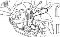  Снятие, проверка состояния и установка комбинированных подрулевых   переключателей Subaru Legacy Outback