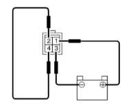  Проверка исправности функционирования электромоторов привода стеклоочистителей, снятие, проверка и установка управляющего реле заднего стеклоочистителя на моделях Legacy Универсал/Outback Subaru Legacy Outback