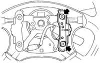  Снятие, проверка состояния и установка рожков и выключателя клаксона Subaru Legacy Outback