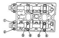  Снятие, проверка состояния и установка распределительных валов Subaru Forester