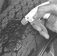  Шины и проверка давления в шинах Subaru Legacy