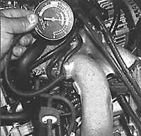  Проверка двигателя с помощью вакуумметра Subaru Legacy