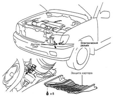  Информационные датчики – общая информация и проверка исправности   функционирования Toyota Land Cruiser