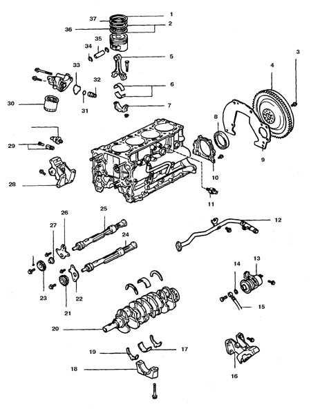  Порядок разборки двигателя Toyota 4runner