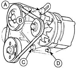  Приводной ремень генератора Ford Escort