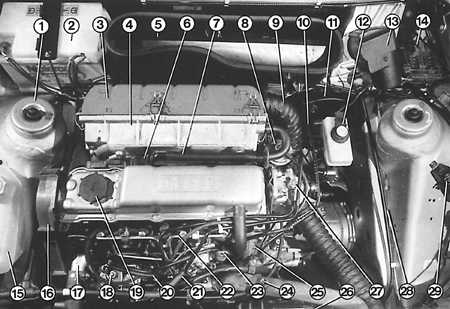 Двигатель FORD ESCORT 1,6 16V DOHC 1755