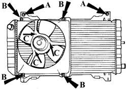  Электродвигатель вентилятора радиатора Ford Escort