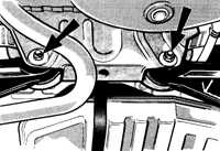  Снятие и установка рычага подвески и пружины Ford Escort